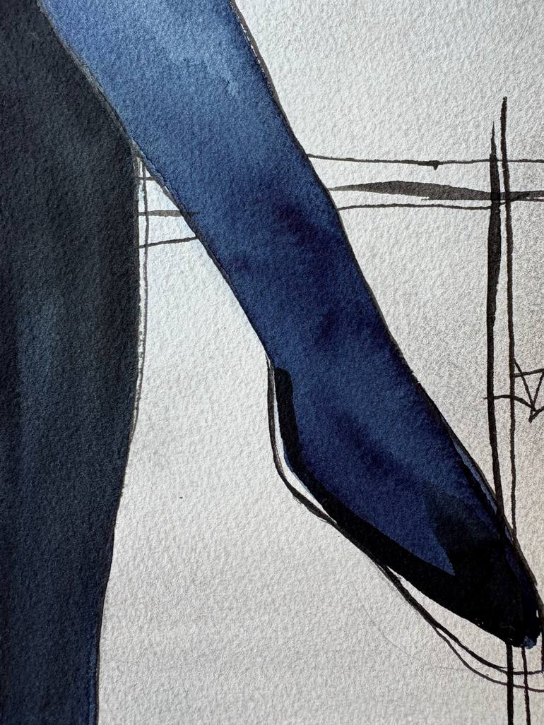 Original Abstract Women Painting by Ana Ozz