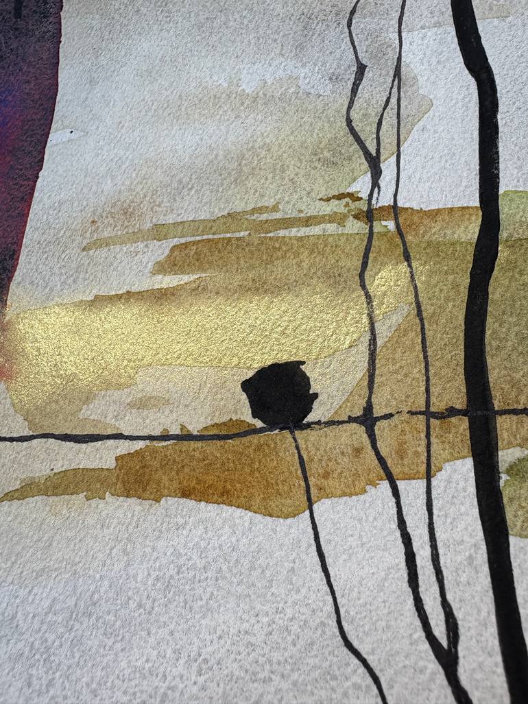 Original Abstract People Painting by Ana Ozz