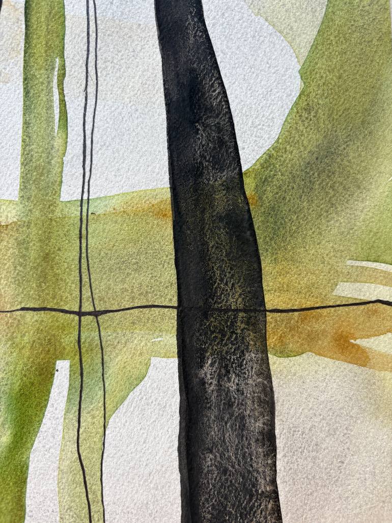 Original Abstract People Painting by Ana Ozz