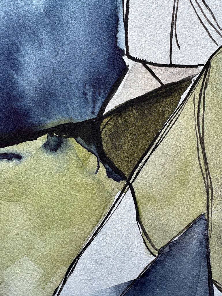 Original Abstract People Painting by Ana Ozz