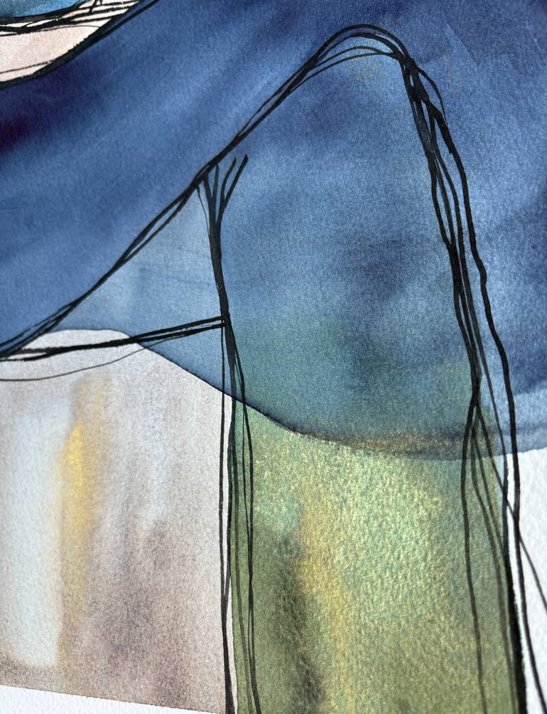 Original Abstract Women Painting by Ana Ozz