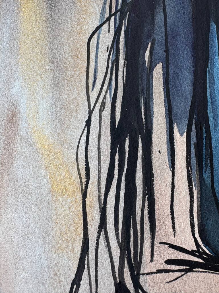 Original Abstract Women Painting by Ana Ozz