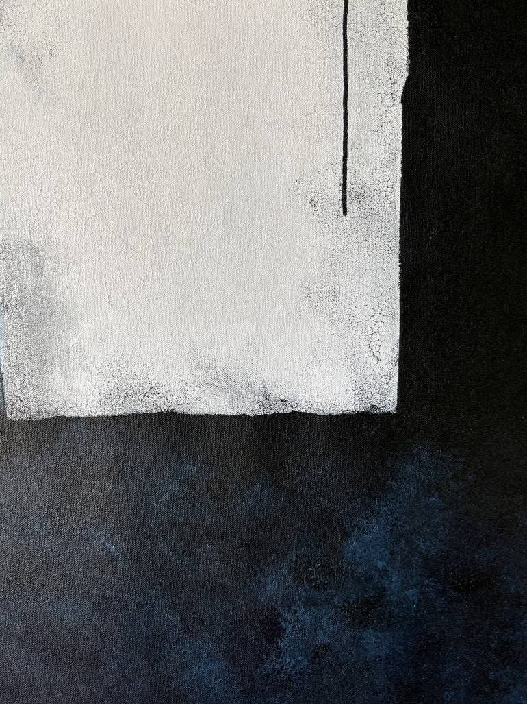 Original Geometric Abstract Painting by Ana Ozz
