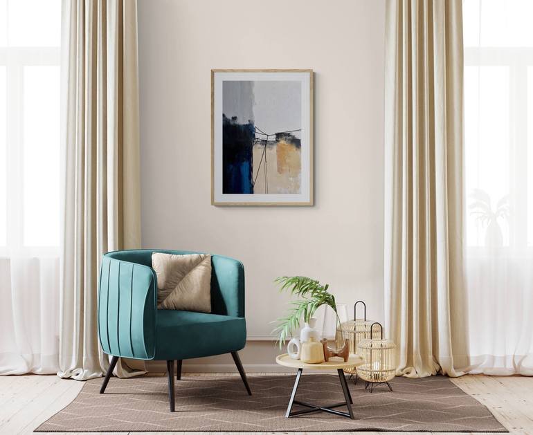 Original Contemporary Abstract Painting by Ana Ozz