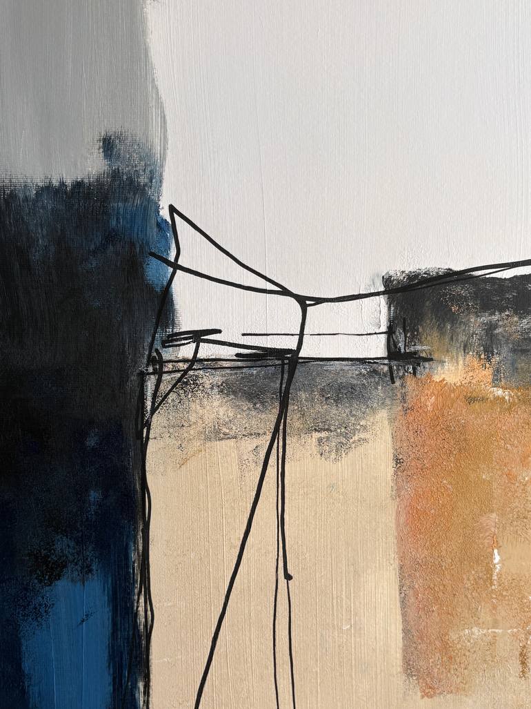 Original Contemporary Abstract Painting by Ana Ozz
