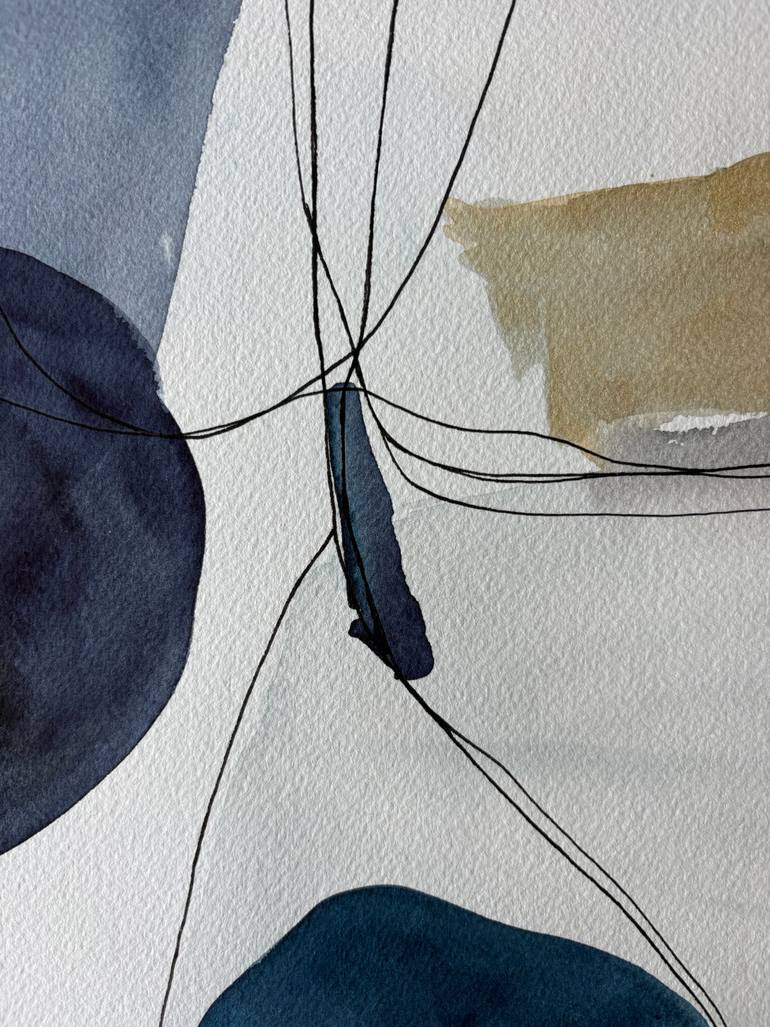 Original Abstract Expressionism Abstract Painting by Ana Ozz