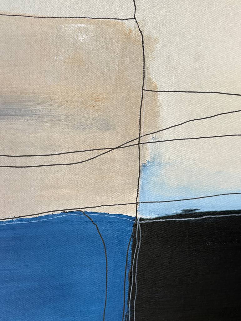 Original Abstract Expressionism Abstract Painting by Ana Ozz
