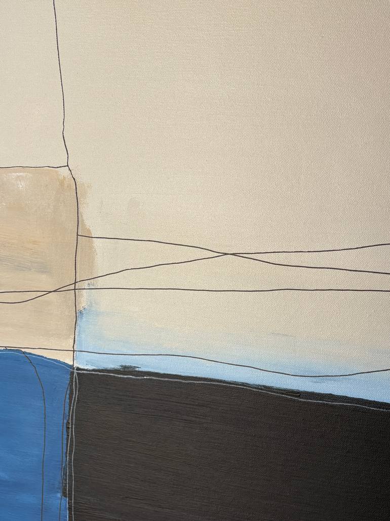 Original Abstract Expressionism Abstract Painting by Ana Ozz