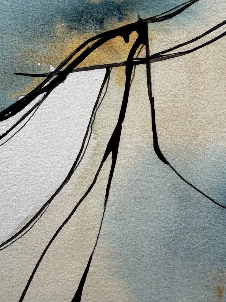 Original Abstract Expressionism Abstract Painting by Ana Ozz
