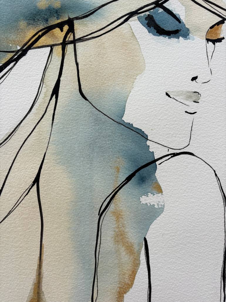 Original Abstract Expressionism Abstract Painting by Ana Ozz