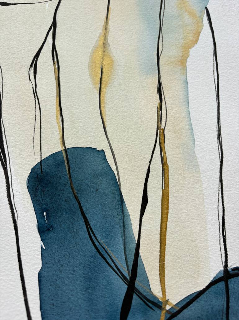 Original Abstract Expressionism Abstract Painting by Ana Ozz