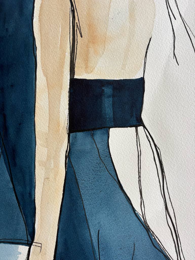 Original Abstract Expressionism Abstract Painting by Ana Ozz