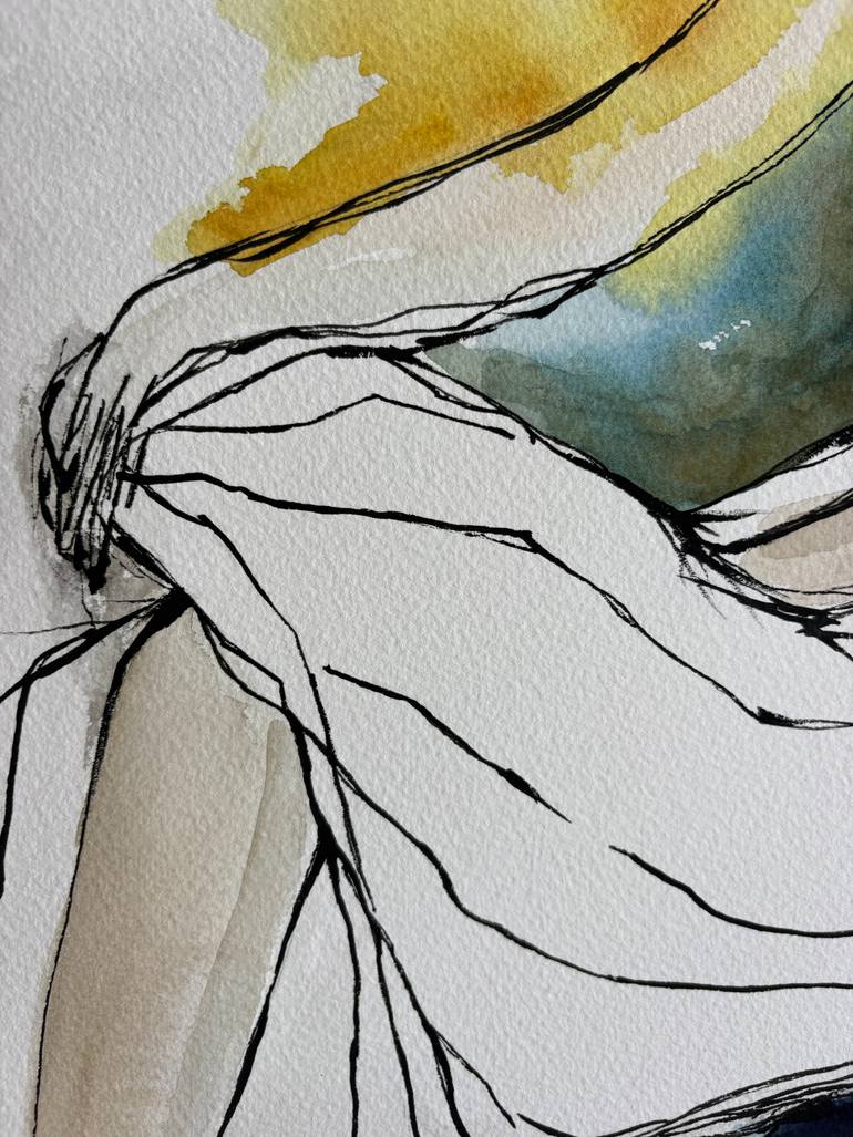 Original Abstract Expressionism Abstract Painting by Ana Ozz