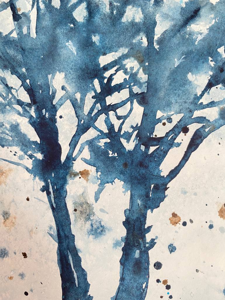 Original Abstract Landscape Painting by Ana Ozz