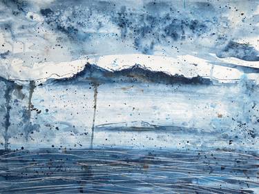 Print of Abstract Seascape Paintings by Ana Ozz