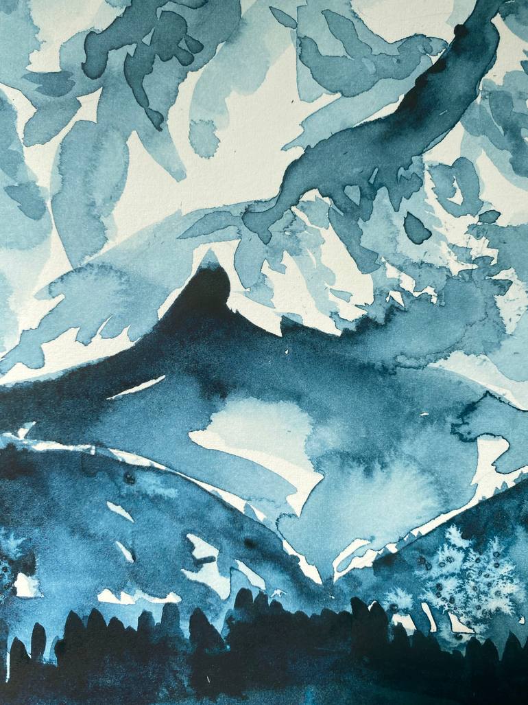 Original Figurative Landscape Painting by Ana Ozz
