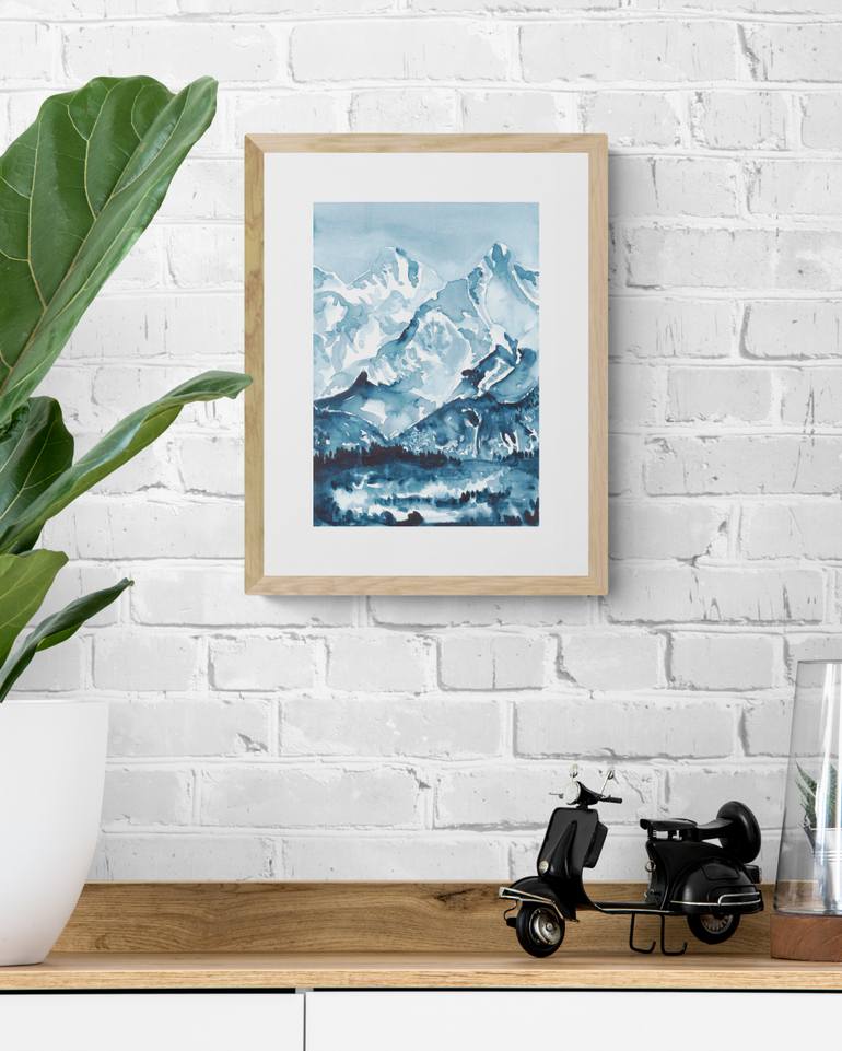 Original Figurative Landscape Painting by Ana Ozz