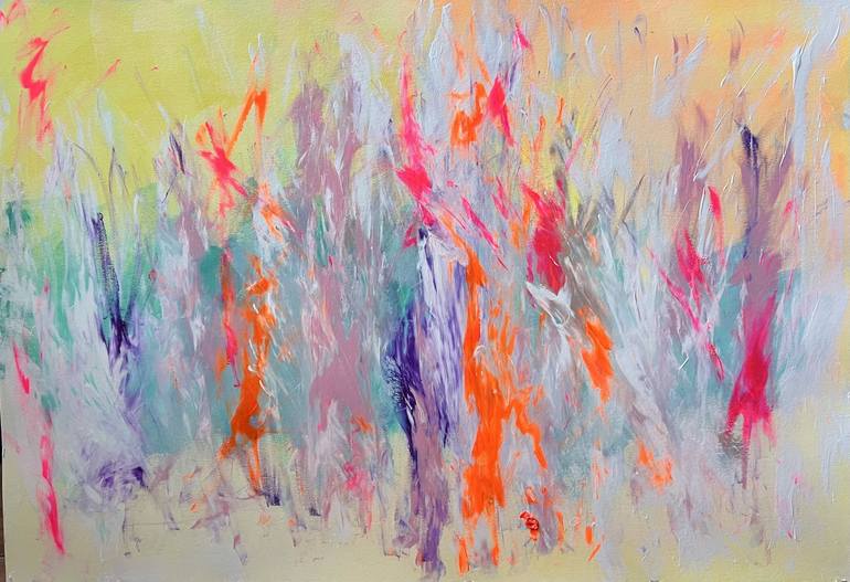 Emotional abstraction #12 Painting by Dani Alexsandrova | Saatchi Art