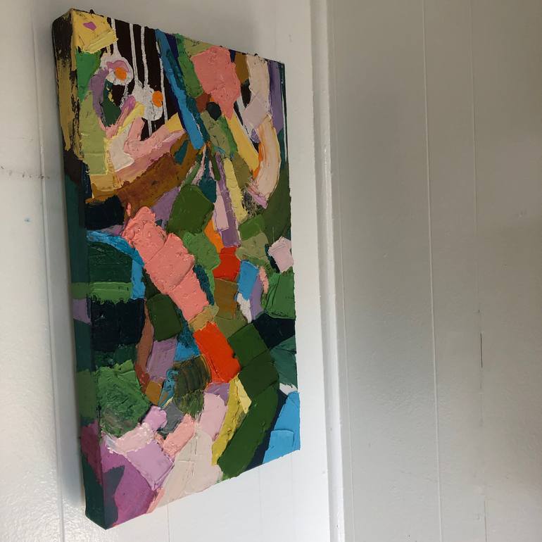 Original Abstract Expressionism Abstract Painting by Patrick Keefe