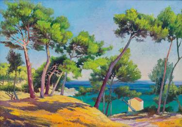 Print of Realism Beach Paintings by Igor Kuzmak