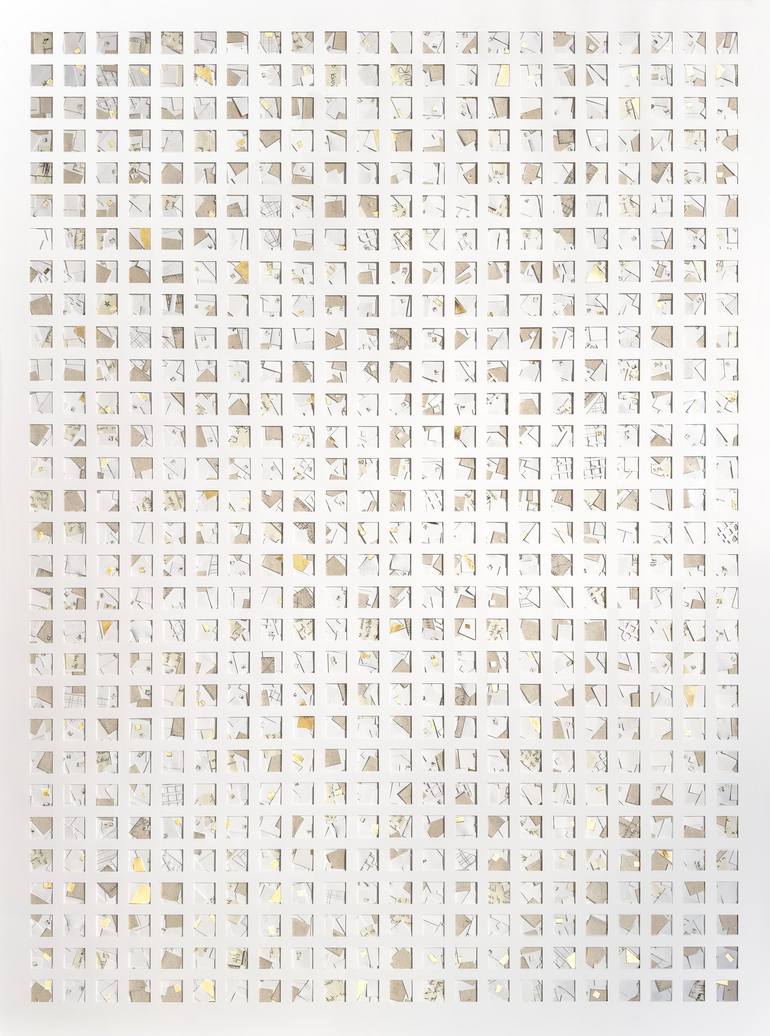 Original Conceptual Abstract Mixed Media by Hannah Robinett