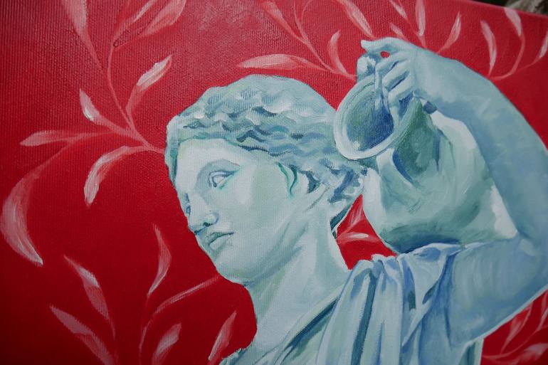 Original Conceptual Classical Mythology Painting by Iryna Griaa