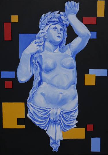 Print of Pop Art Classical Mythology Paintings by Iryna Gria
