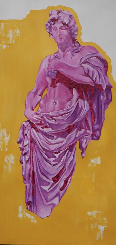 Original Street Art Classical Mythology Paintings by Iryna Gria