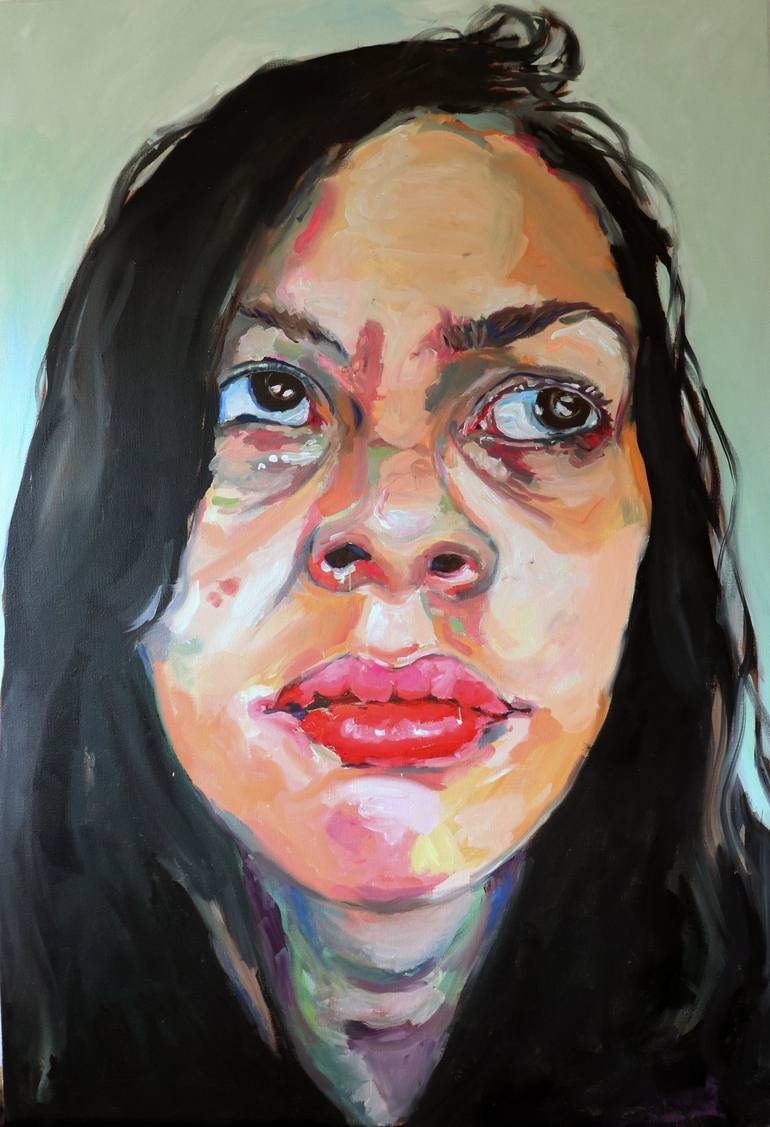 Constance Painting by JULIEN CUENIN | Saatchi Art