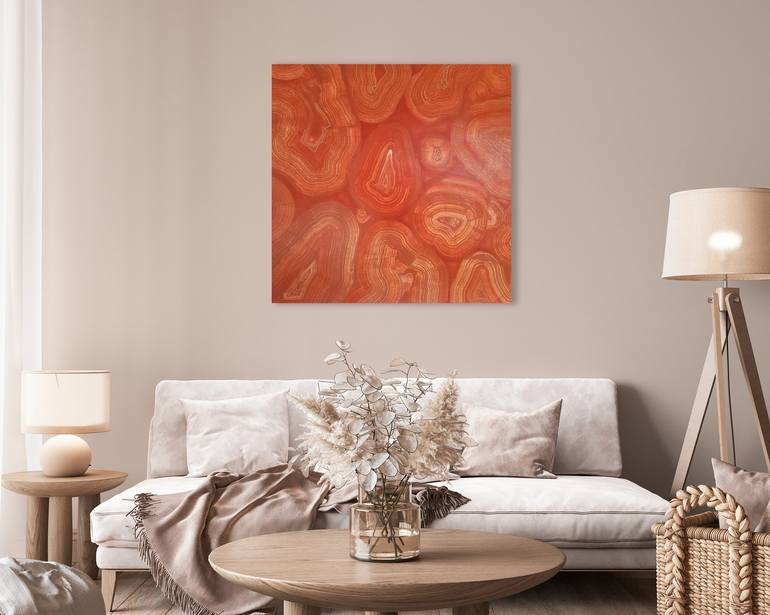 Original Abstract Patterns Painting by Michael K Davis