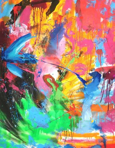 Original Abstract Paintings by Ross Fuel