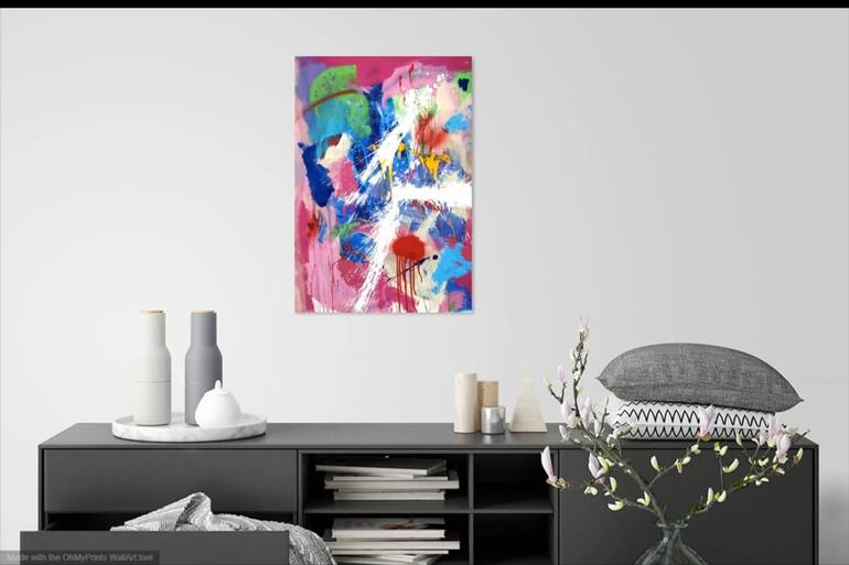 Original Abstract Painting by Ross Fuel