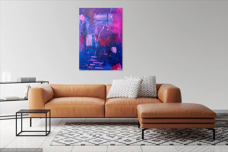 Original Abstract Expressionism Abstract Painting by Ross Fuel