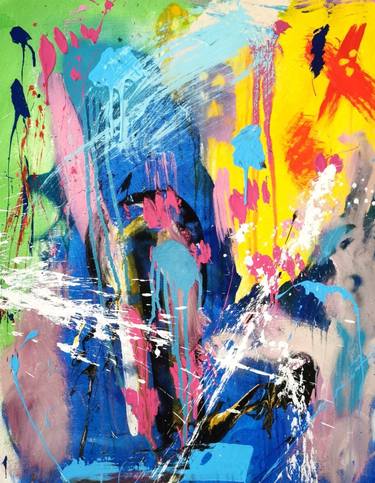 Original Abstract Paintings by Ross Fuel