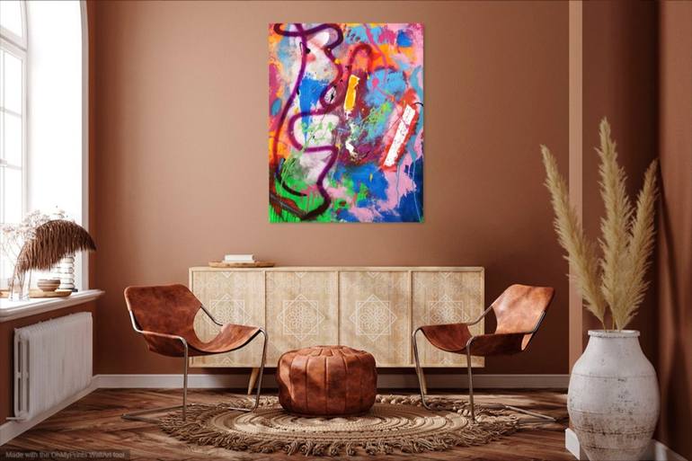 Original Abstract Painting by Ross Fuel