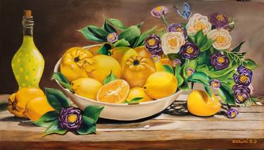 Print of Photorealism Food Paintings by Oksana Zaskotska