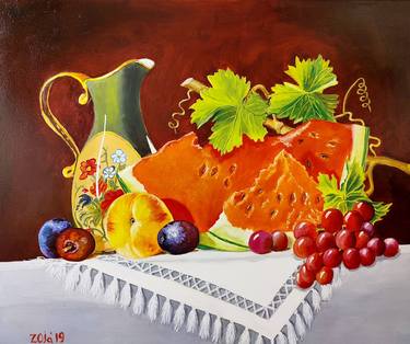 Print of Food Paintings by Oksana Zaskotska