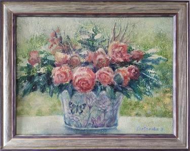 Original Floral Paintings by Elena Glazunova