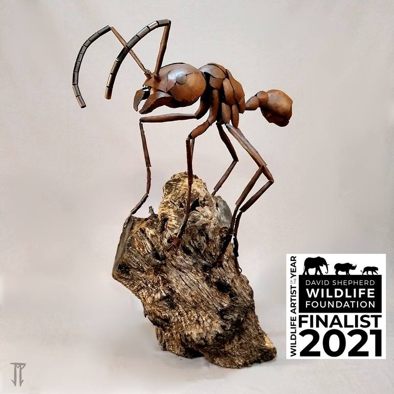 Original Figurative Animal Sculpture by Jose Miguel Pino