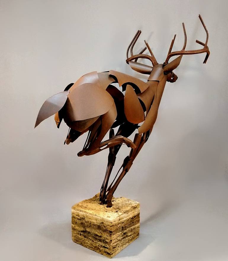 Original Figurative Animal Sculpture by Jose Miguel Pino