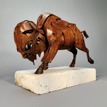 Original Figurative Animal Sculpture by Jose Miguel Pino