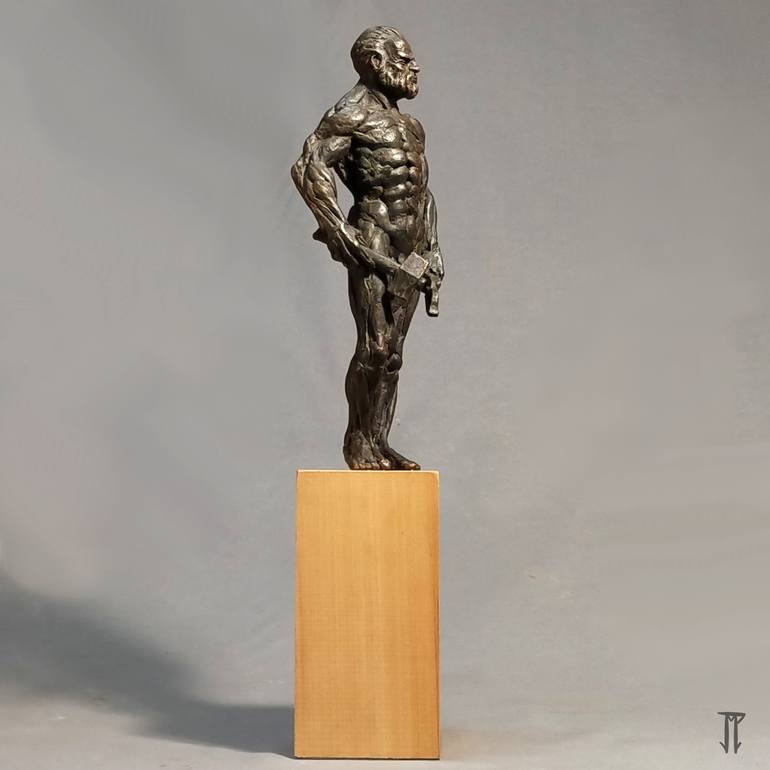 Original Figurative Classical mythology Sculpture by Jose Miguel Pino