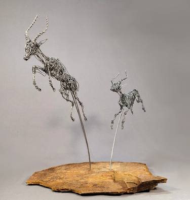 Original Figurative Animal Sculpture by Jose Miguel Pino