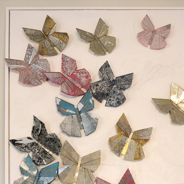 Original Contemporary Nature Mixed Media by Leah-Dior Chambers
