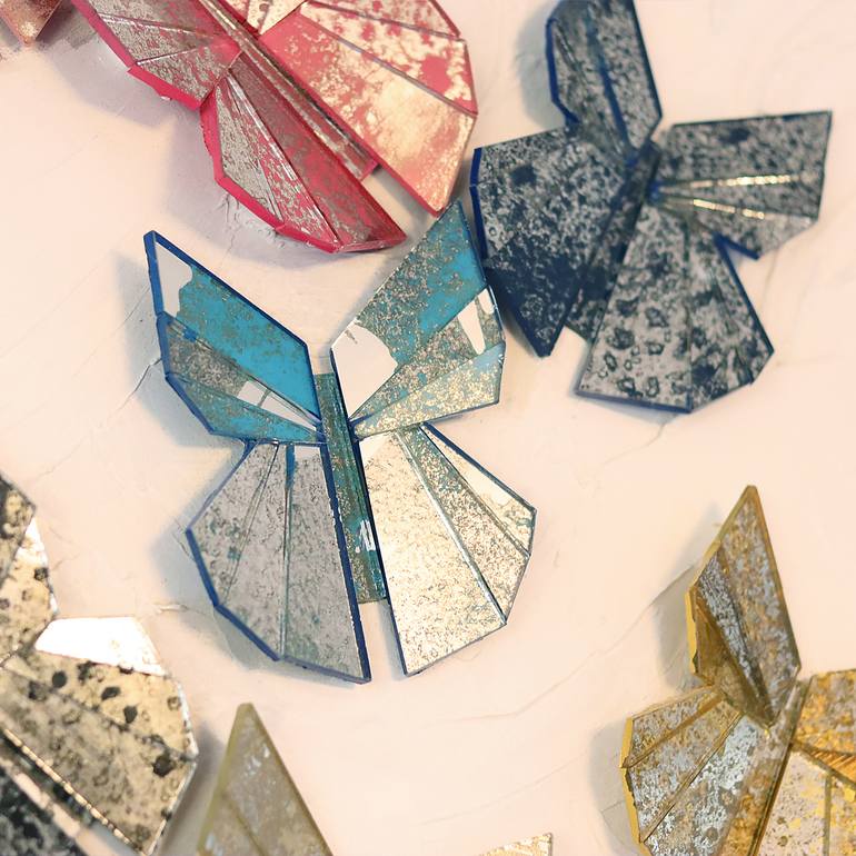 Original Contemporary Nature Mixed Media by Leah-Dior Chambers