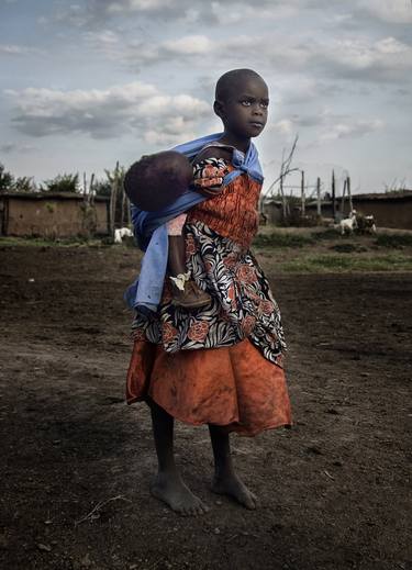 The Girl in Orange Dress - Limited Edition of 8 thumb