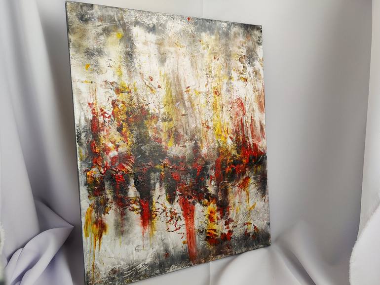 Original Abstract Expressionism Abstract Painting by Anna Gorbacheva