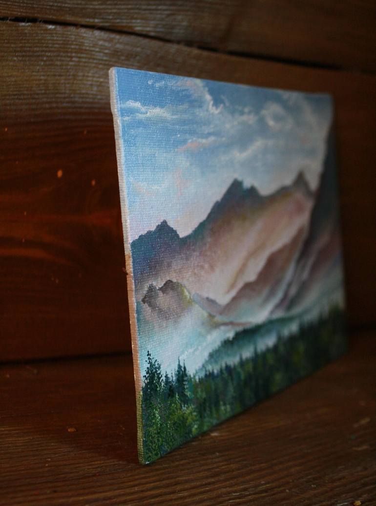 Original Fine Art Landscape Painting by Aurin  