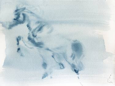 Original Horse Paintings by Milda Vi