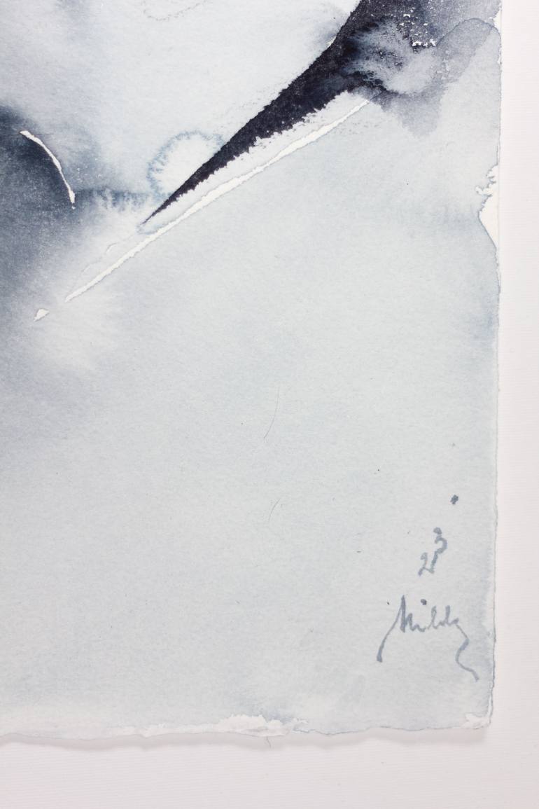 Original Abstract Expressionism Abstract Painting by Milda Vi